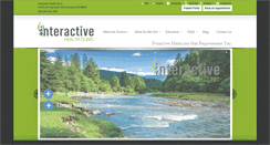 Desktop Screenshot of interactivehealthclinic.com